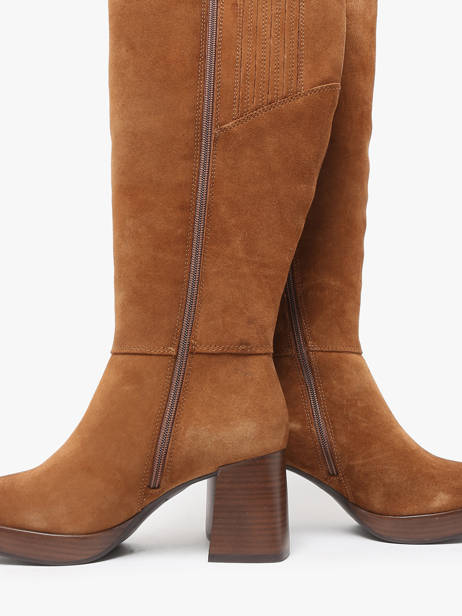 Bottes En Cuir Tamaris Marron accessoires 43 vue secondaire 4