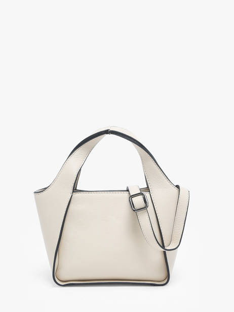 Sac Bandoulière S Foudre Cuir Etrier Beige foudre EFOD107S vue secondaire 4