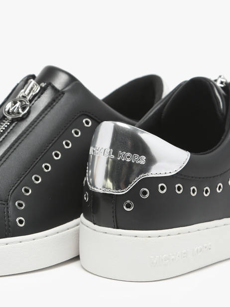 Sneakers Keaton En Cuir Michael kors Noir accessoires EFP3L001 vue secondaire 3