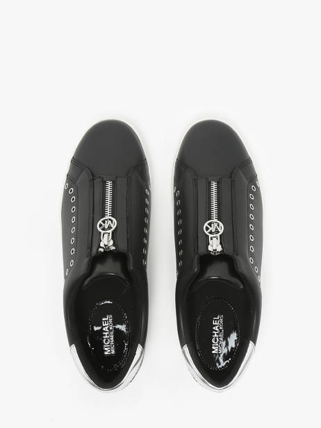 Sneakers Keaton En Cuir Michael kors Noir accessoires EFP3L001 vue secondaire 4