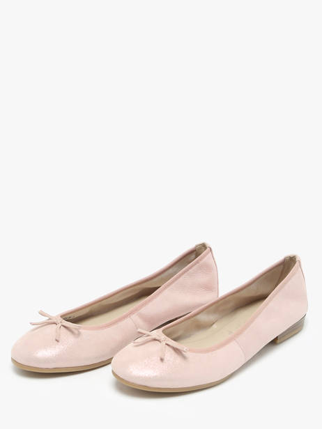Ballerines En Cuir Tamaris Rose accessoires 41 vue secondaire 2