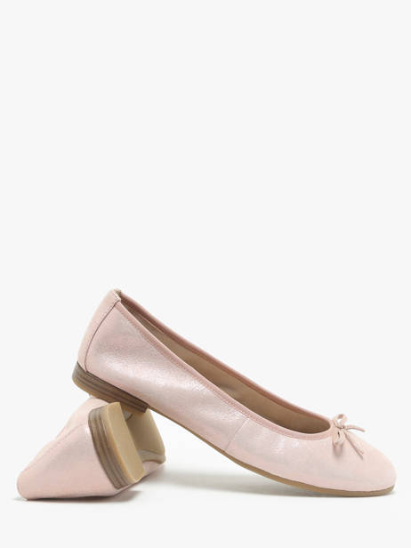 Ballerines En Cuir Tamaris Rose accessoires 41 vue secondaire 3