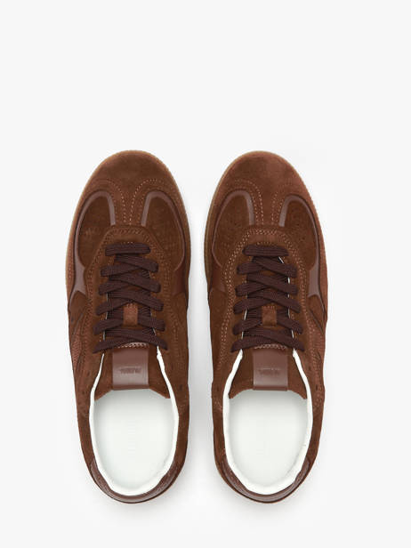 Sneakers Tb.490 Rife Chocolat En Cuir Alohas Marron accessoires 10047105 vue secondaire 4