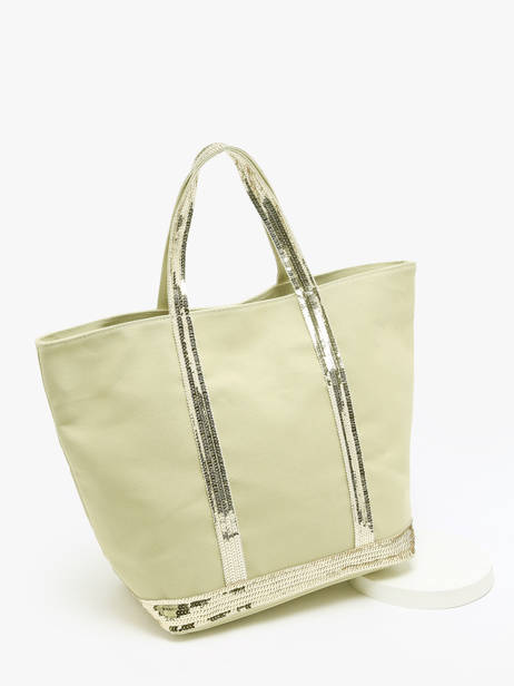 Medium Tote Bag Le Cabas Sequins Vanessa bruno Green cabas 1V40413 other view 2