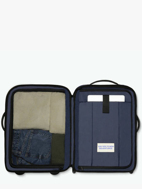 Softside Luggage Travel Cabaia Blue travel L other view 3