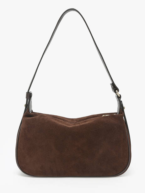 Ccrossbody Shoulder Bag Velvet Caviar Leather Milano Brown velvet caviar VC24113 other view 4