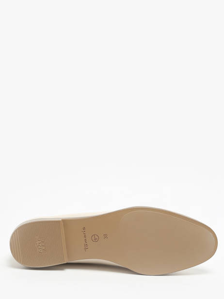 Mocassins En Cuir Tamaris Beige accessoires 44 vue secondaire 5