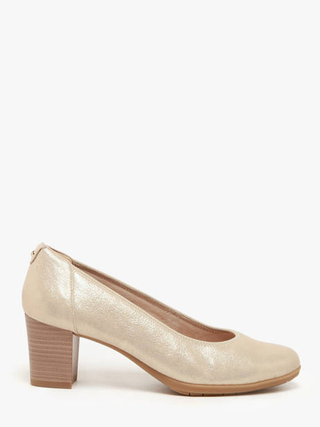 Escarpins En Cuir Tamaris Blanc accessoires 44