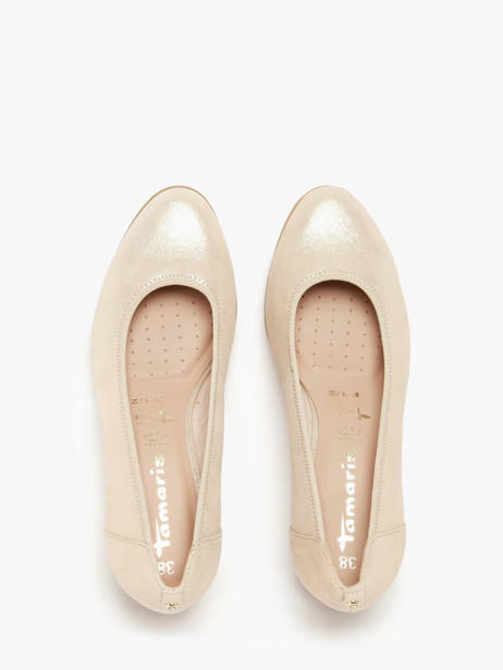 Escarpins En Cuir Tamaris Blanc accessoires 44 vue secondaire 4
