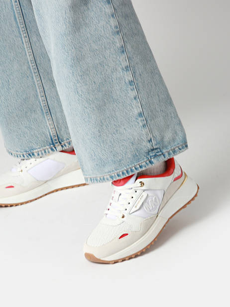 Sneakers Theo Michael kors Blanc accessoires 43R5THFS vue secondaire 1