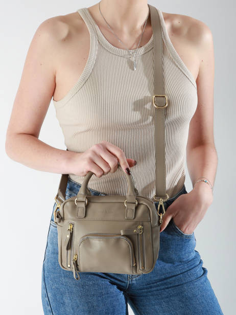 Crossbody Bag Vintage Leather Nat et nin Beige vintage MICRMACY other view 1