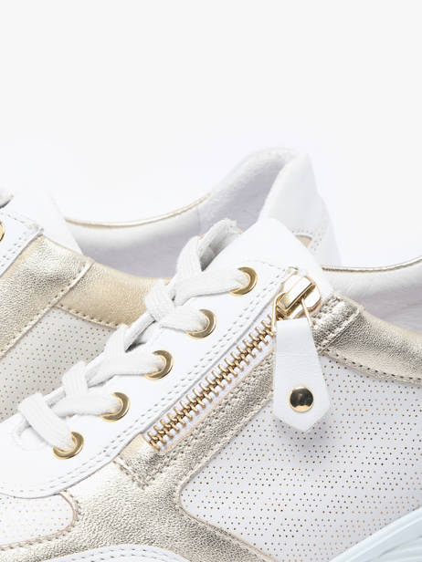Sneakers Ylona En Cuir Mephisto Blanc accessoires P5146918 vue secondaire 3