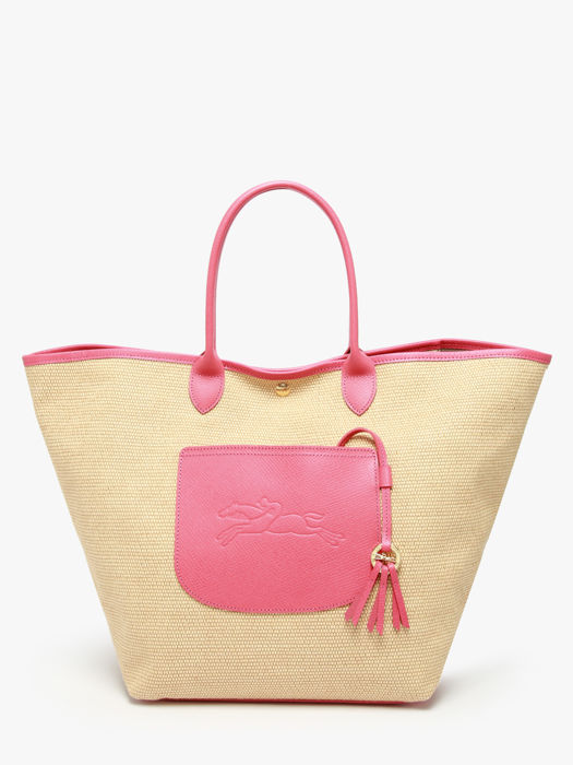 Longchamp Le panier pliage Besaces Rose