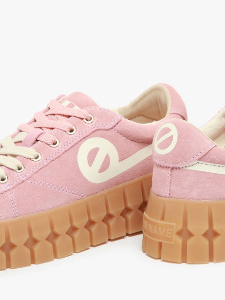 Sneakers Play En Cuir No name Rose accessoires PLVS042Q vue secondaire 3