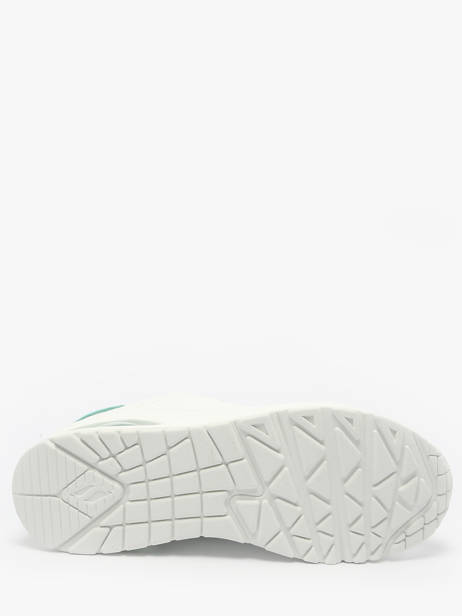 Sneakers Uno Pop Back Skechers Blanc accessoires 177092 vue secondaire 5
