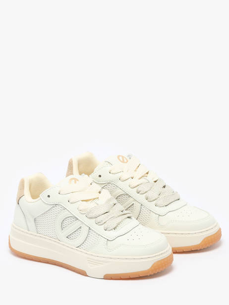 Sneakers Alison En Cuir No name Beige accessoires ASGMESVE vue secondaire 2
