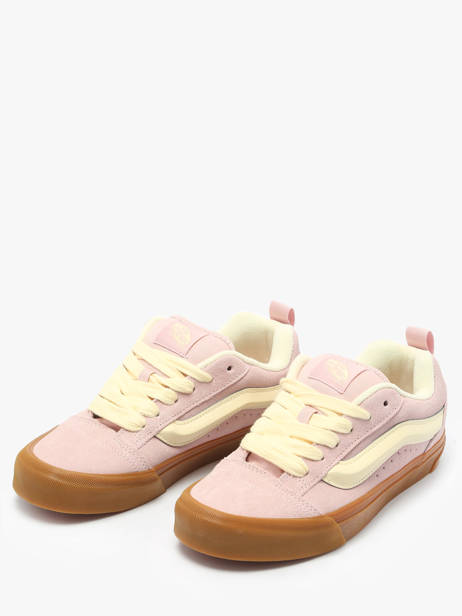 Sneakers Knu Skool En Cuir Vans Marron accessoires D6ZO3N vue secondaire 2