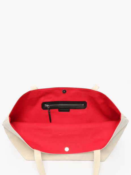 Sac Shopping Rsg Coton Karl lagerfeld Blanc rsg A1W50006 vue secondaire 3