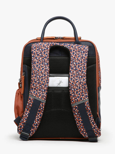 2-compartment Backpack Cameleon Brown vintage fantasy PBVGSD37 other view 4