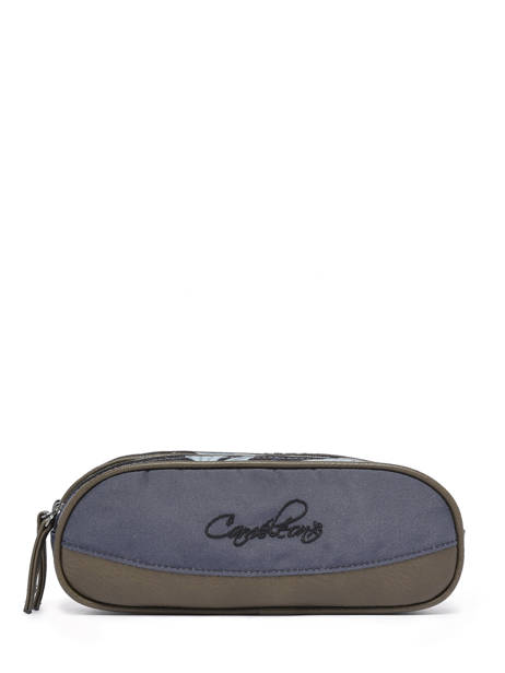 Pencil Case 2 Compartments Cameleon Gray vintage urban PBVBTROU other view 3