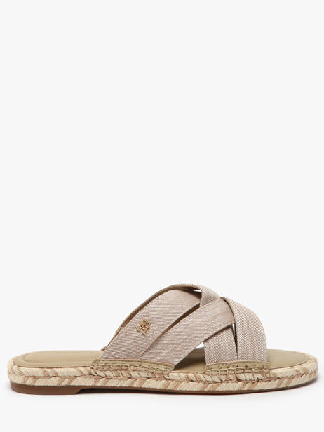 Mules Tommy hilfiger Beige accessoires 8501ACC