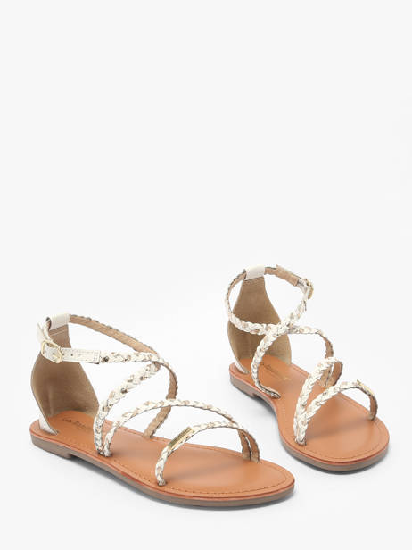 Nu-pieds Diah En Cuir Les tropeziennes Blanc accessoires DIAH vue secondaire 1