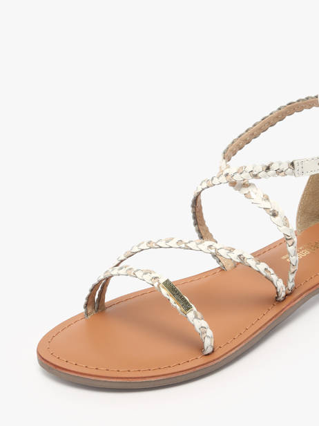 Nu-pieds Diah En Cuir Les tropeziennes Blanc accessoires DIAH vue secondaire 2