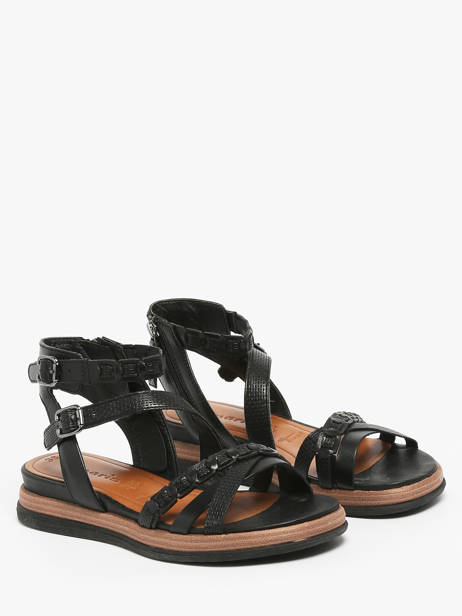 Sandales En Cuir Tamaris Noir accessoires 44 vue secondaire 1