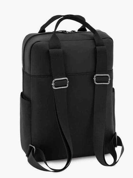 Sac à Dos 1 Compartiment Bergen Small Kapten and son Noir backpack S vue secondaire 4