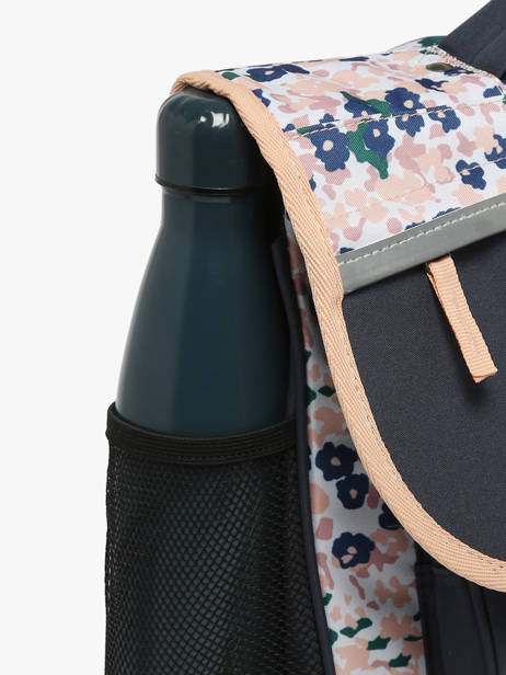 Satchel For Kids 3 Compartments Cameleon Blue actual CA41 other view 5