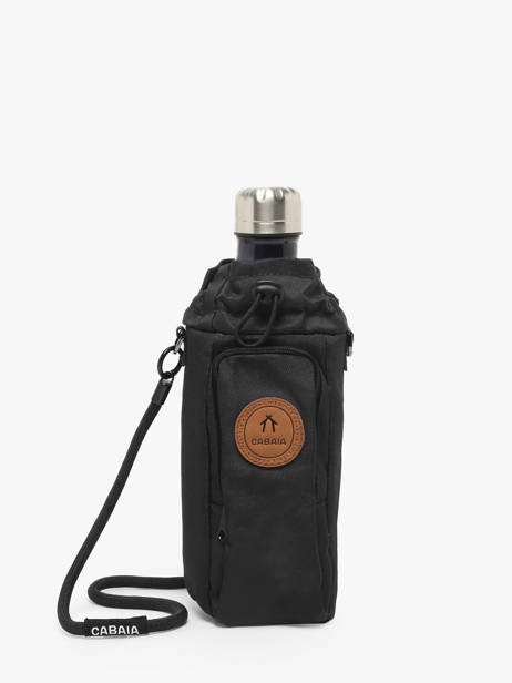 Sac Bandoulière Accessoire Polyester Recyclé Cabaia Noir accessoire BOTTLBAG