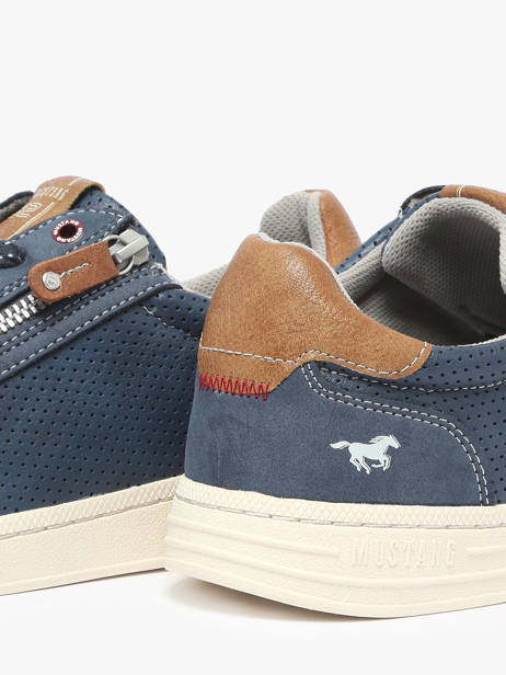 Sneakers Mustang Blue men 4204304 other view 3