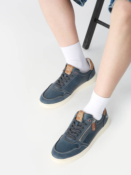 Sneakers Mustang Blue men 4204304 other view 1