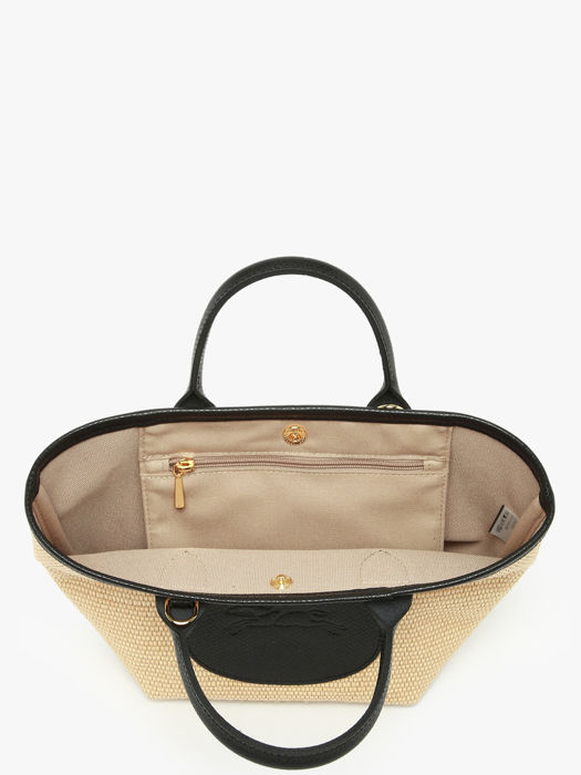 Longchamp New le panier pliage Sacs porté travers Noir