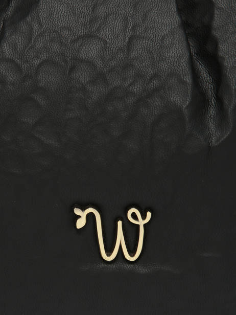 Sac Bandoulière Alizier Woomen Noir alizier WALI06 vue secondaire 8
