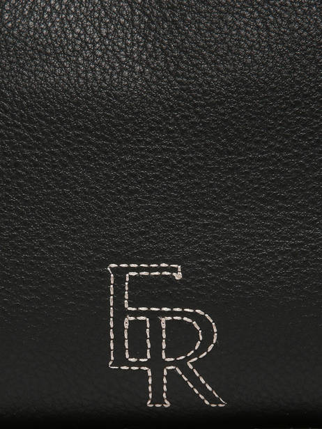 Sac Bandoulière M Foudre Cuir Etrier Noir foudre EFOD089M vue secondaire 7