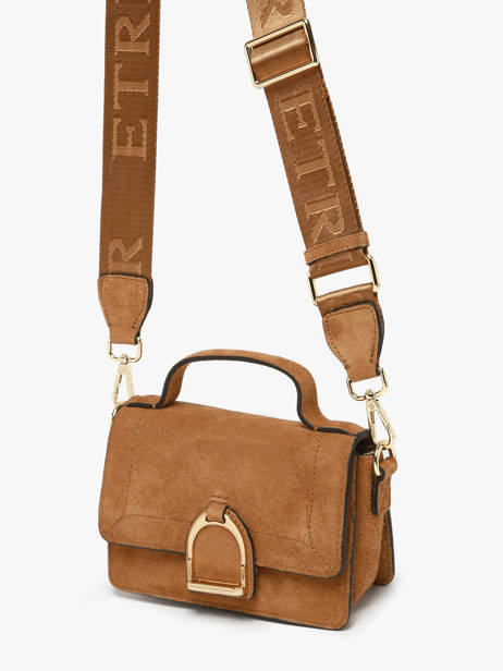 Sac Bandoulière Xs Altesse Suede Etrier Beige altesse suede EASU048X vue secondaire 2