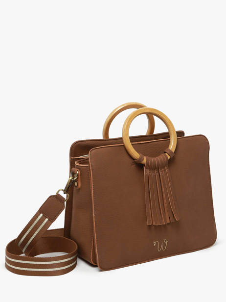Handbag M Camomille Woomen Brown camomille WCAO1M other view 3