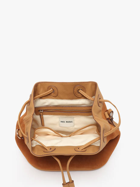 Shoulder Bag La Suite Leather Paul marius Orange la suite CAPUCSUI other view 2