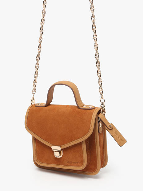 Shoulder Bag La Suite Leather Paul marius Orange la suite GEOX2SUI other view 1