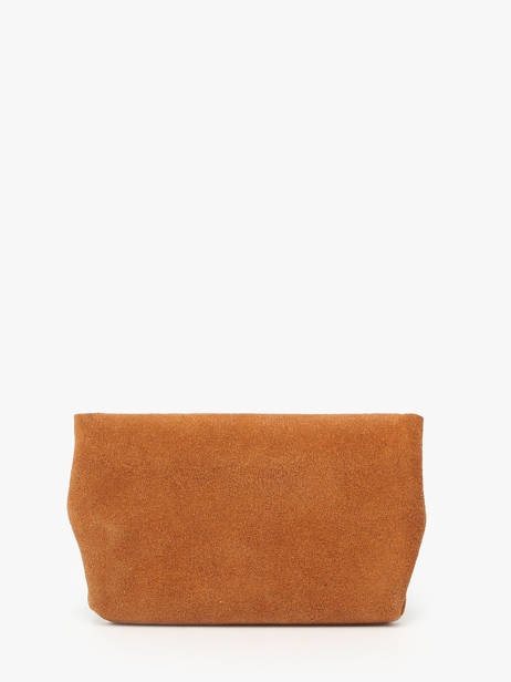 Coin Purse Leather Paul marius Orange la suite GUSTASUI other view 2