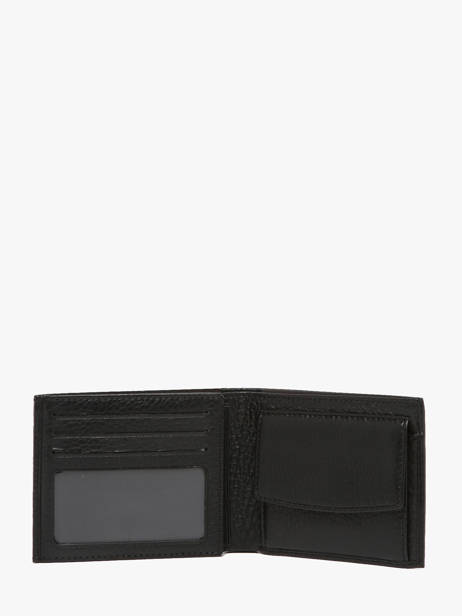 Wallet Leather Yves renard Black foulonne 2307 other view 1