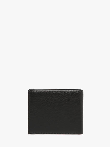 Wallet Leather Yves renard Black foulonne 2307 other view 3