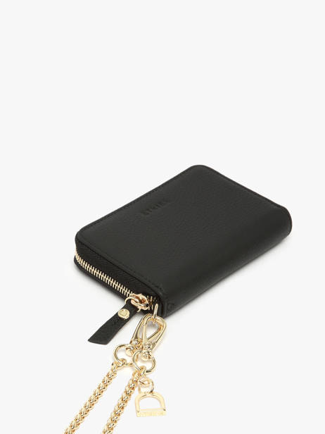 Ccrossbody Coin Purse Leather Etrier Black equestre EEQT096M other view 1