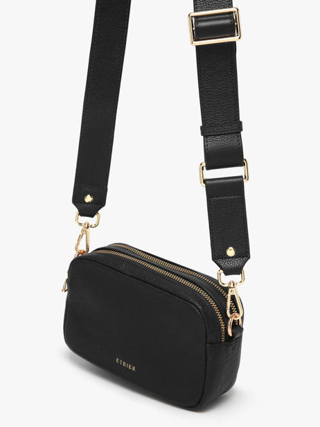 Shoulder Bag Tradition Leather Etrier Black tradition ETRA141S other view 1