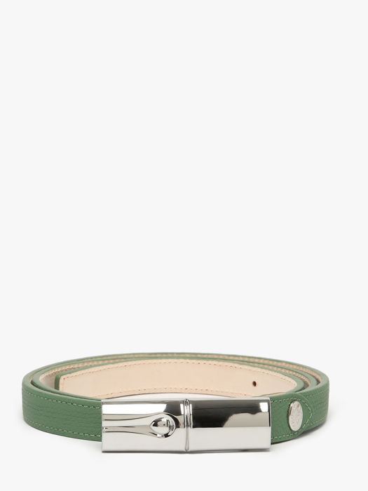 Longchamp Le roseau Belts Green