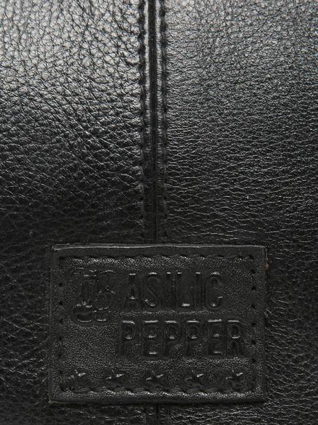 Sac à Main Glam Eyelet Cuir Basilic pepper Noir glam eyelet BGLE31 vue secondaire 5