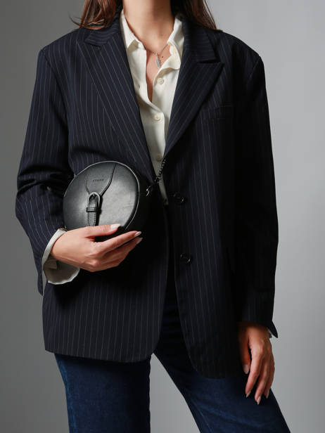 Sac Bandoulière Oxer Cuir Etrier Noir oxer EOXE130S vue secondaire 1