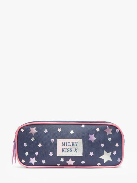 Trousse 2 Compartiments Milky kiss Bleu fable world 3701124