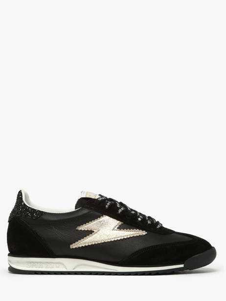 Sneakers Joyce In Leather Semerdjian Black women JOYCE